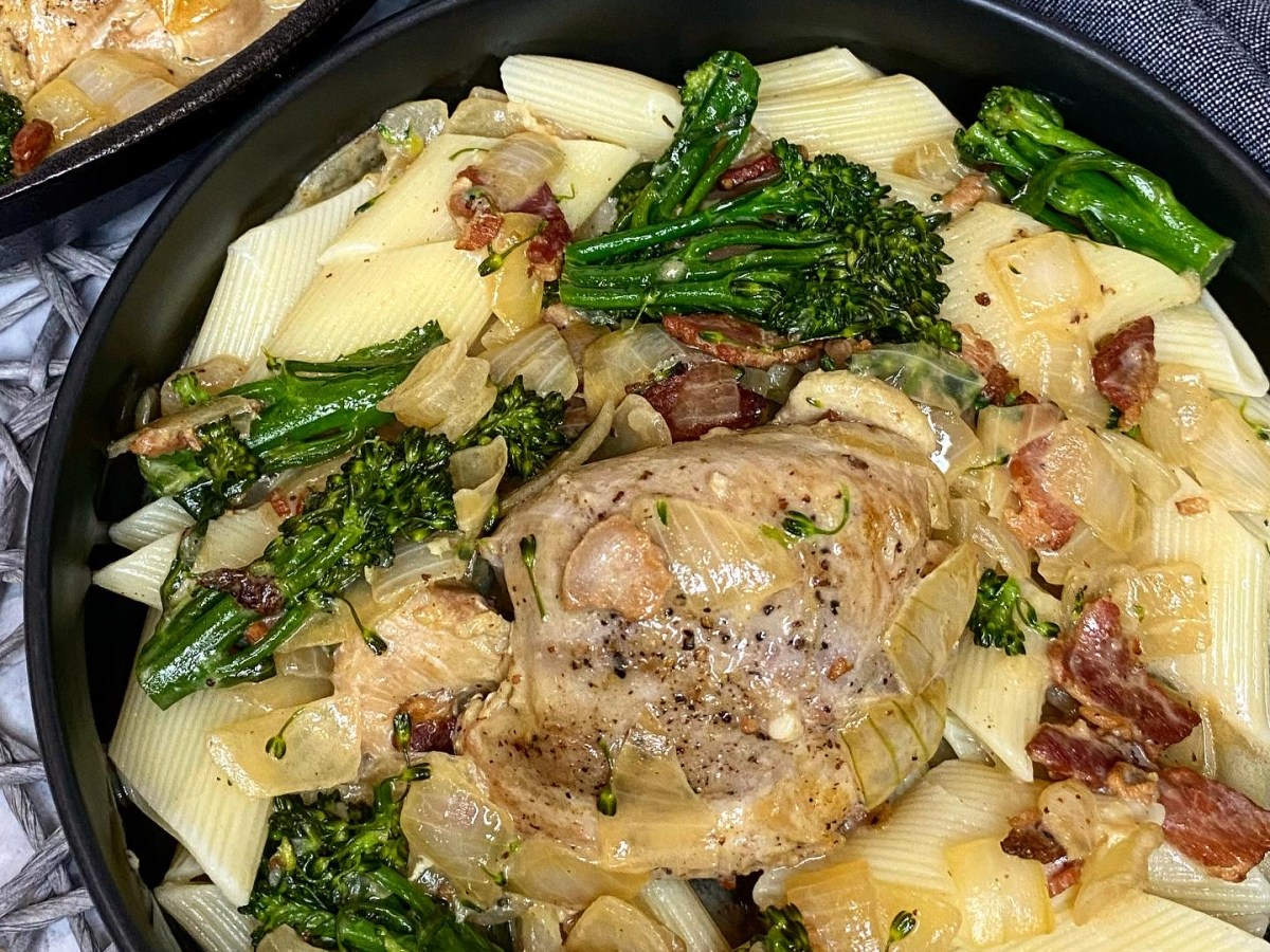 Chicken Bacon Onion&nbsp;Pasta