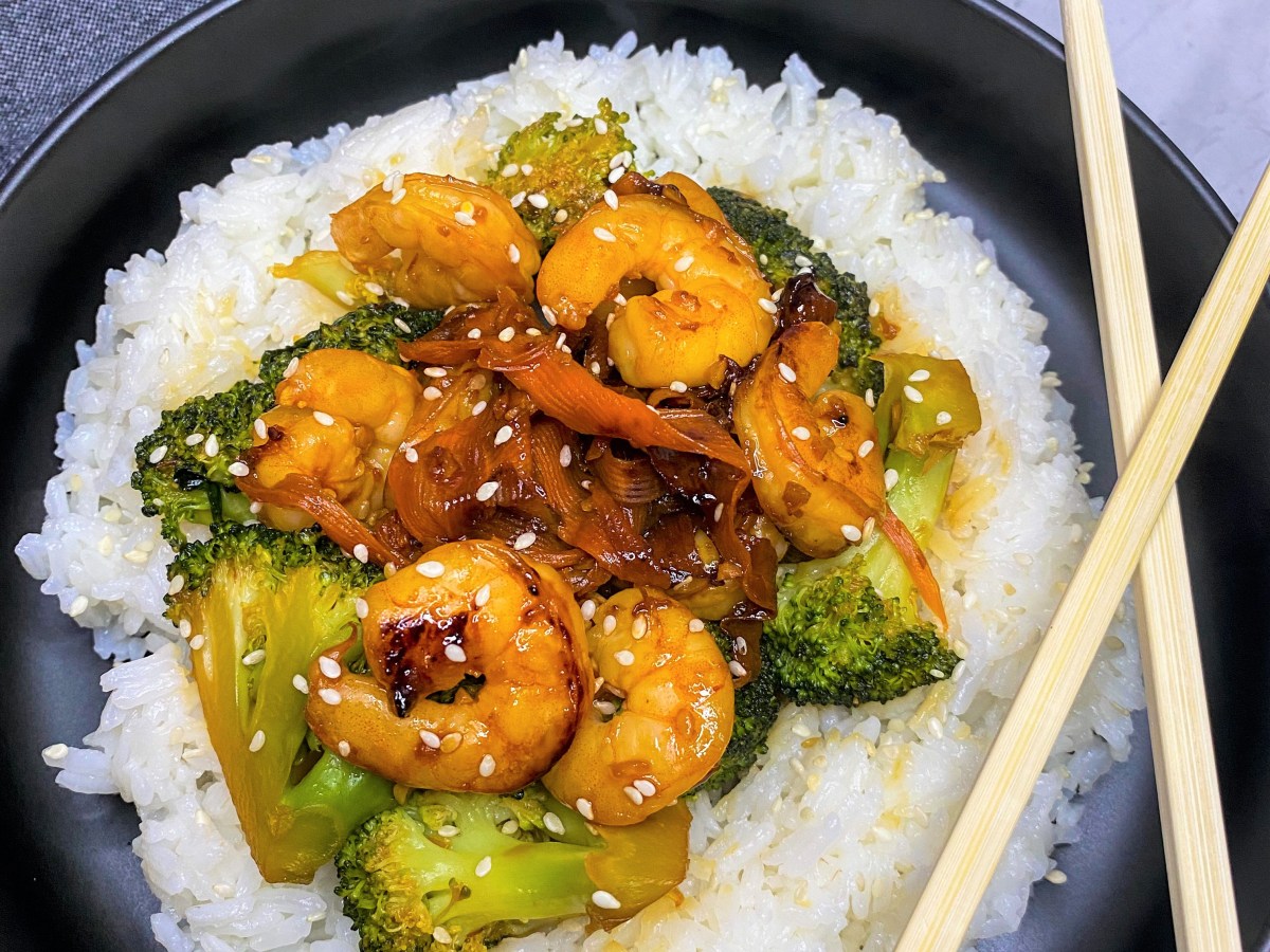 Sweet & Spicy Tamari&nbsp;Shrimp