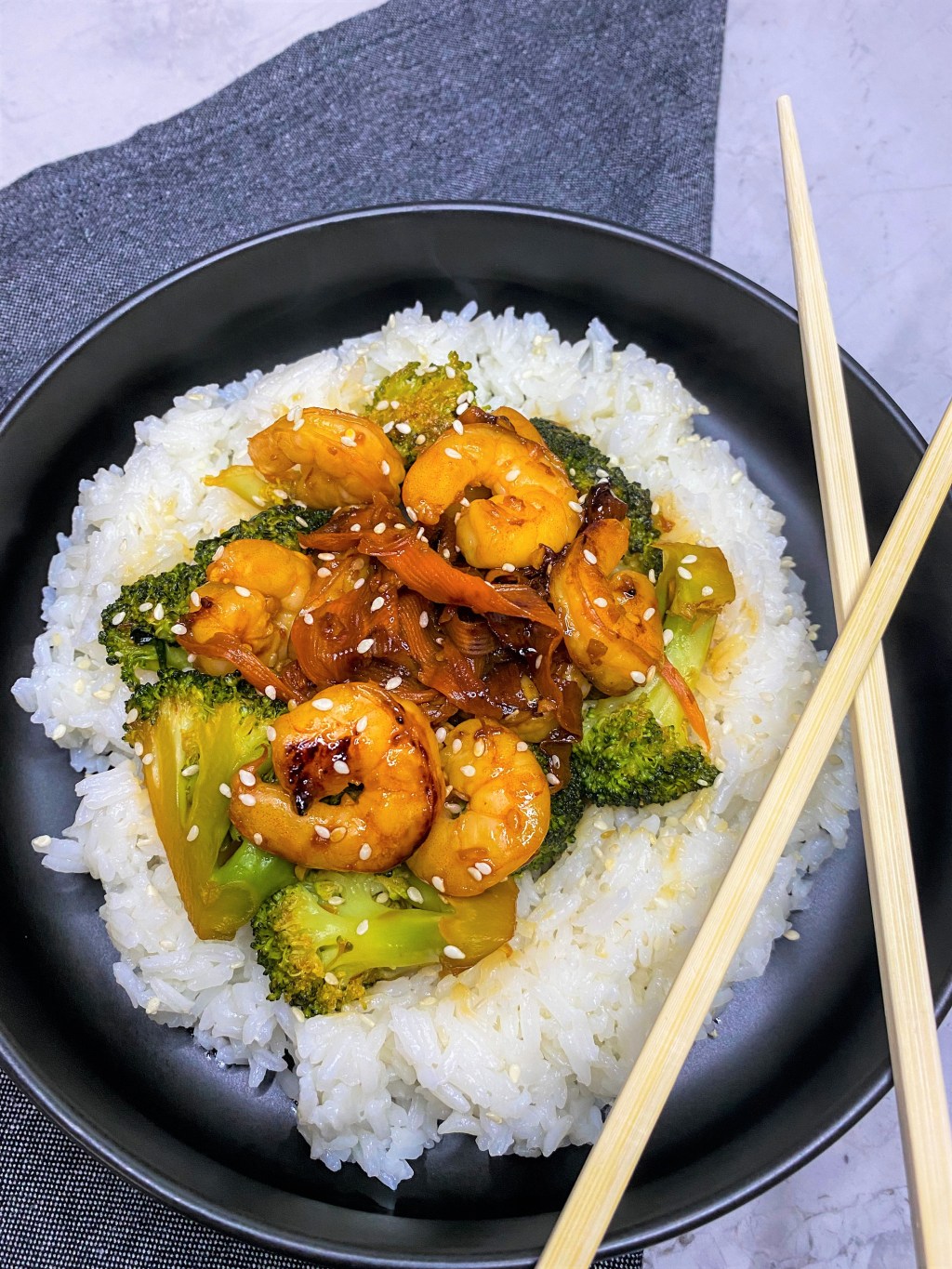 Sweet & Spicy Tamari&nbsp;Shrimp
