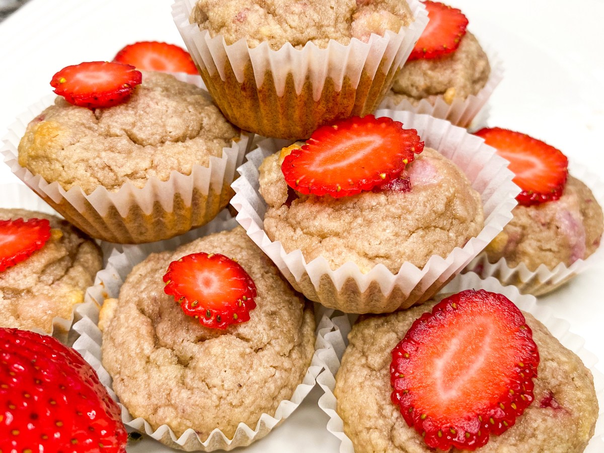 Strawberry Raspberry Mini Muffins – Gluten Free & Dairy&nbsp;Free