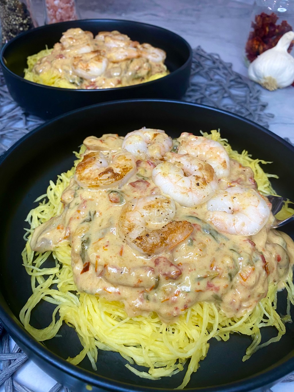 Tuscan Mushroom Scampi