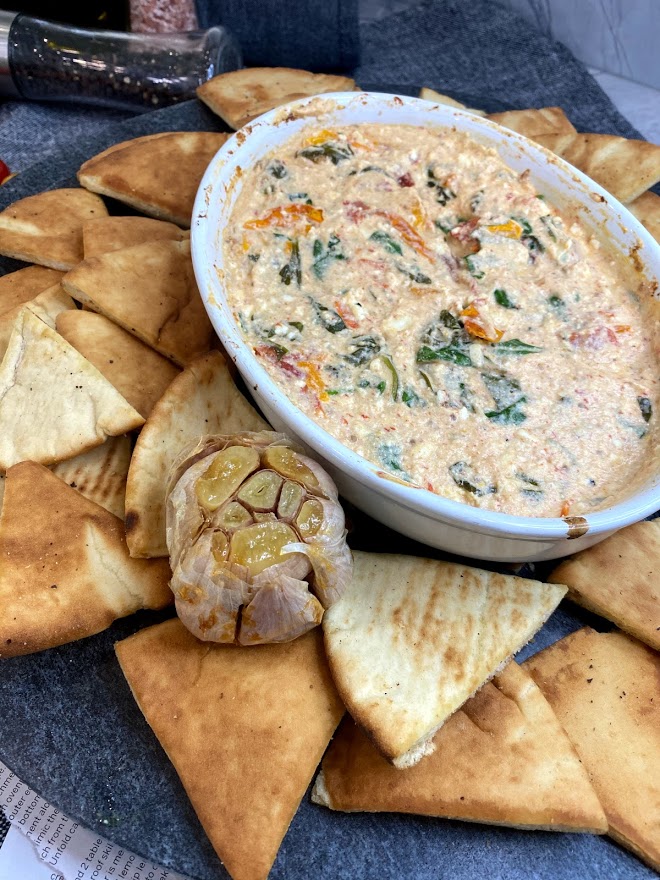Baked Spinach Feta&nbsp;Dip