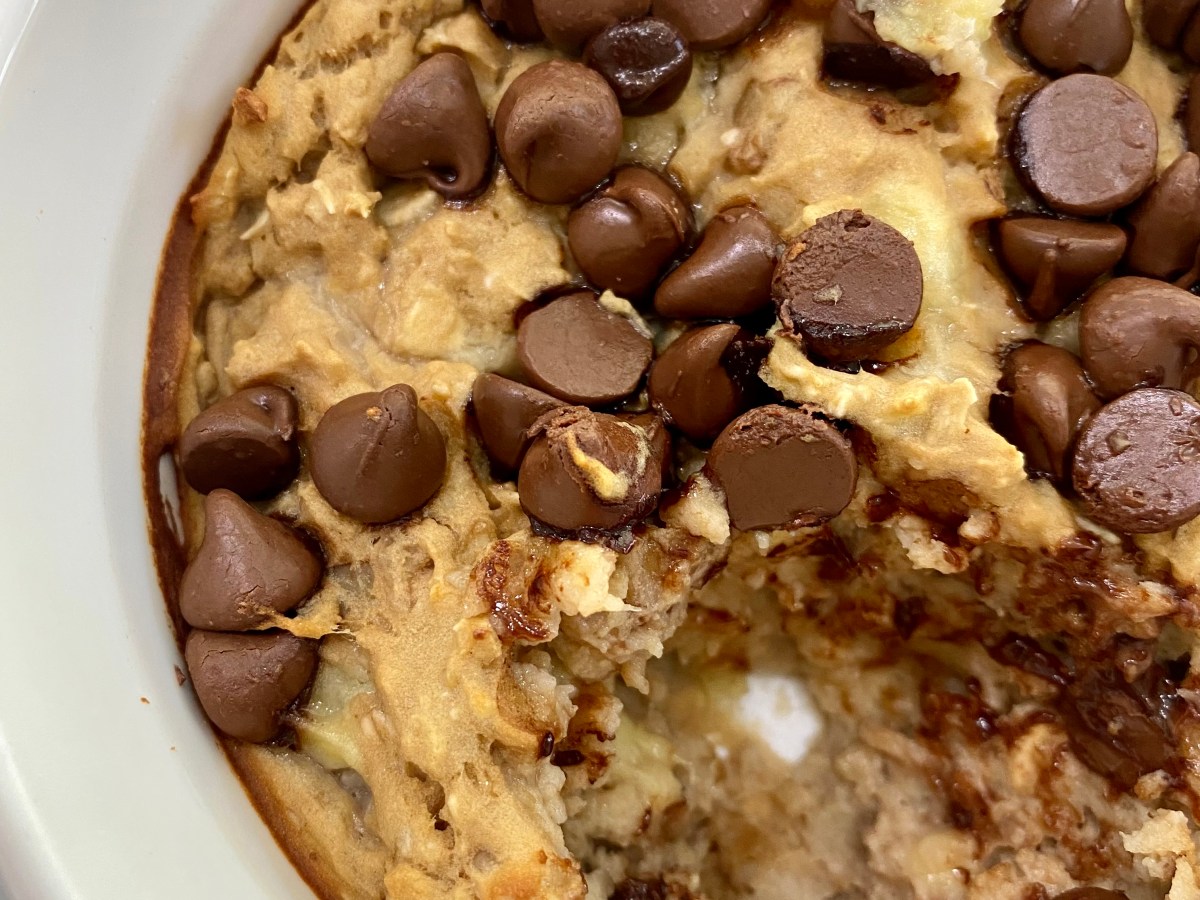 Banana Nut Protein Baked Oats (Gluten Free & Dairy&nbsp;Free)